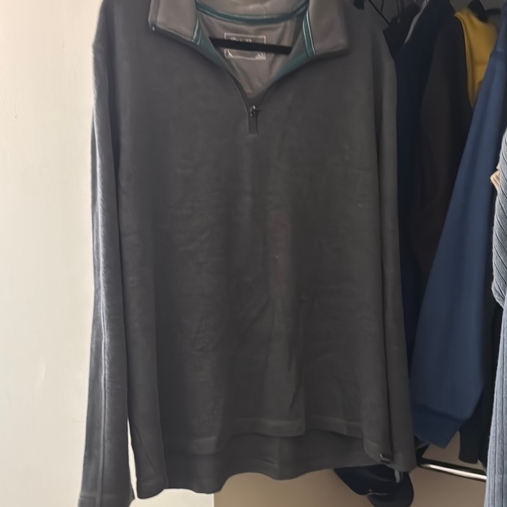 Eddie Bauer Gray Lightweight Shirt Jacket